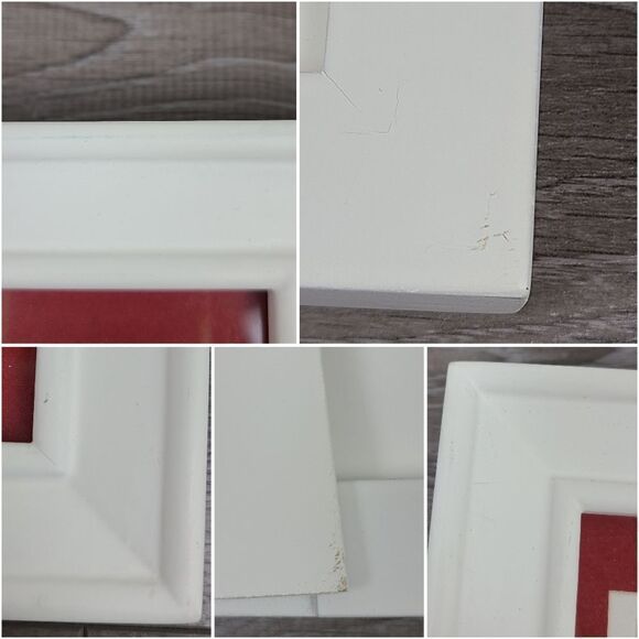 SANTA'S Little Helper Christmas Red and White Photo Picture Frame - Picture 11 of 11